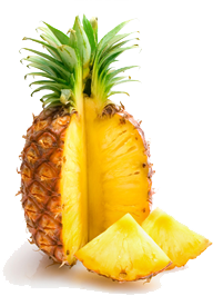 fresh pineapple