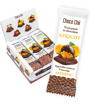 Apricots in dark chocolate 30 g